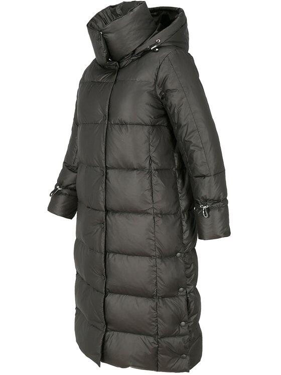 Perso Perso Kurtka damska BLH211001FX Czarny Regular Fit