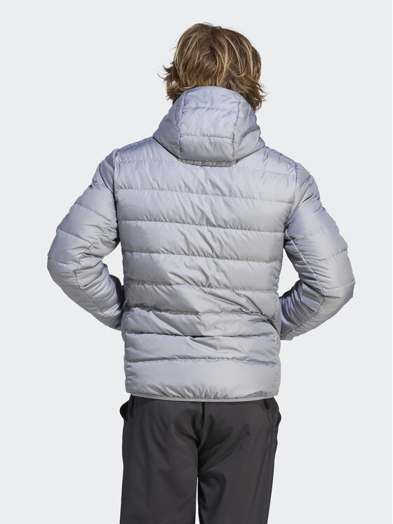 adidas adidas Geacă din puf Terrex Multi Light Down IP6042 Gri Slim Fit