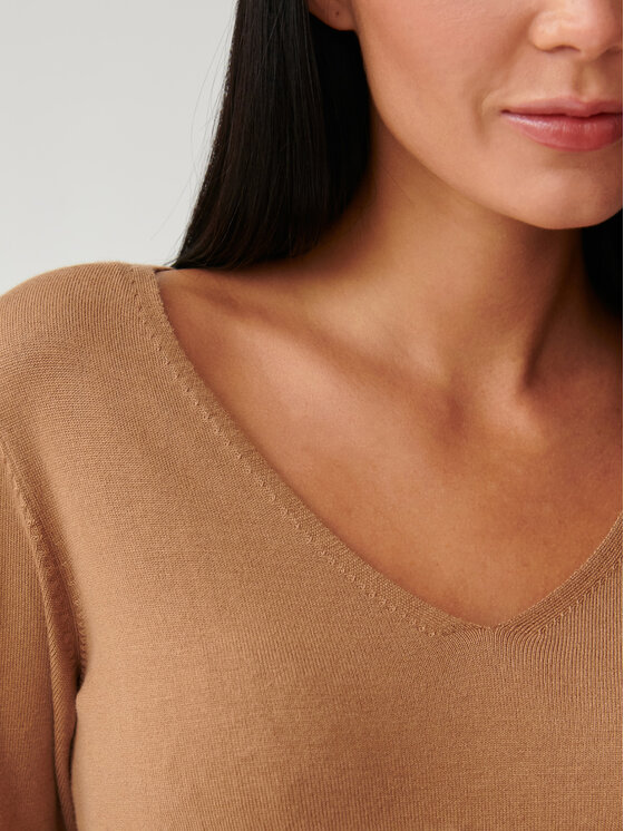 Tatuum Tatuum Sweter Tessa 1 T2316.089 Brązowy Slim Fit