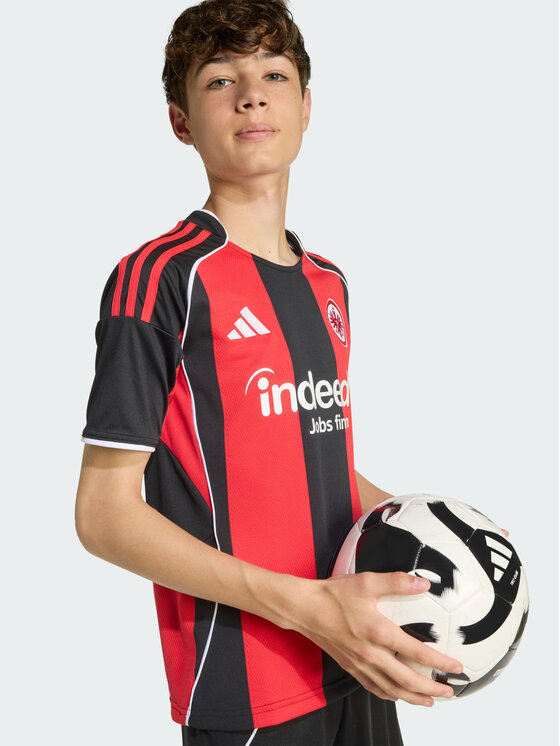adidas adidas Koszulka techniczna Eintracht Frankfurt 25/26 Home Jersey Czarny Regular Fit