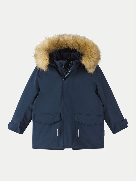 Reima Zimné bundy Mutka 5100037B Tmavomodrá Regular Fit
