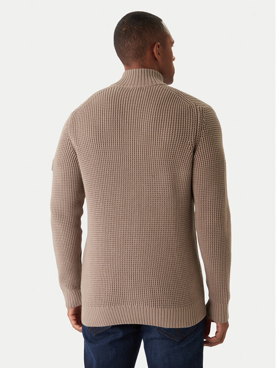 JOOP! Jeans JOOP! Jeans Kardiganas Hajoros 30047664 Smėlio Modern Fit