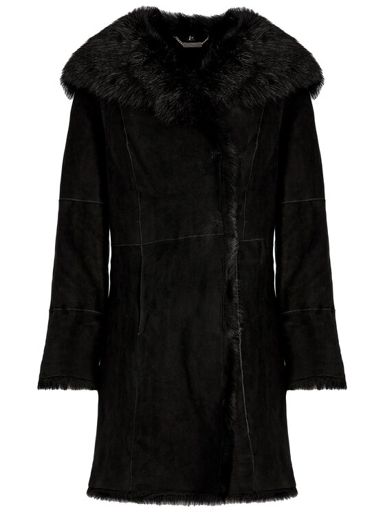 Ugg Ugg Žieminis paltas 1017644 Juoda Regular Fit