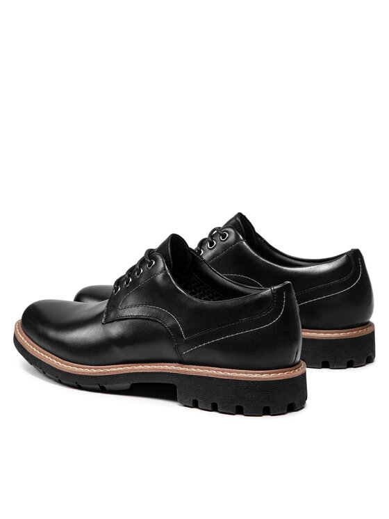 Scarpe Basse Clarks Batcombe Wing 261271927 Nero - Foto 3