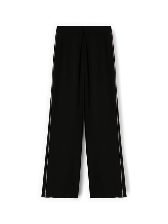 Motivi Motivi Spodnie materiałowe P054Q004456N033 Czarny Over Fit