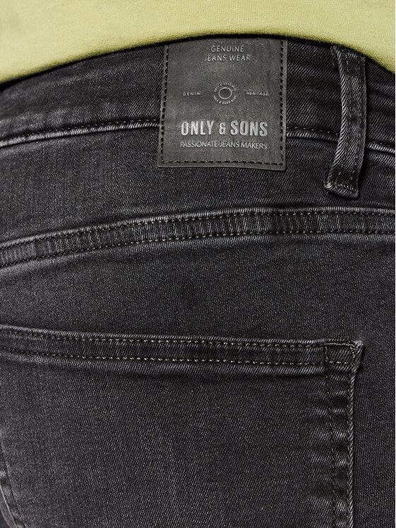 Only & Sons Only & Sons Τζιν Loom 22021427 Μαύρο Slim Fit