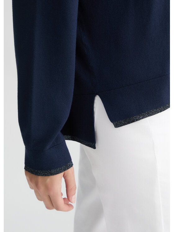 Liu Jo Liu Jo Sweter WXX054MS49I93921 Błękitny Regular Fit