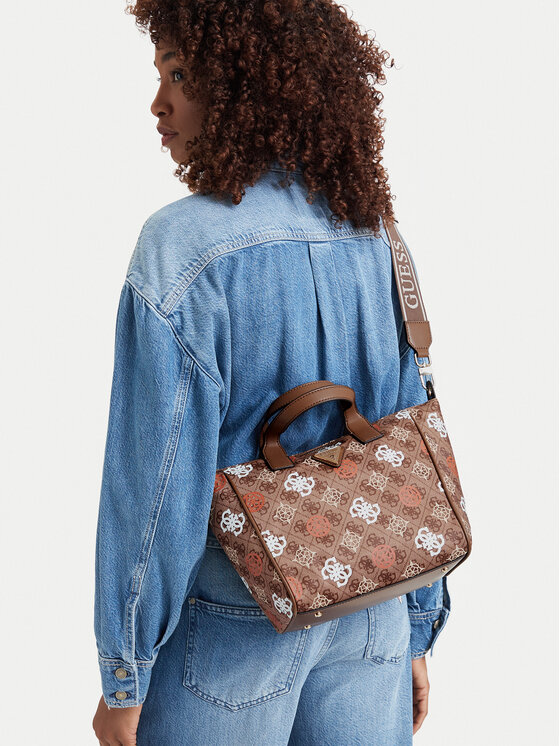 Guess Guess Torebka Eliette TWNP93 15019 Brązowy