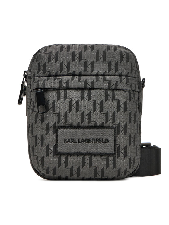 KARL LAGERFELD KARL LAGERFELD Crossover torbica A1M30412 Siva