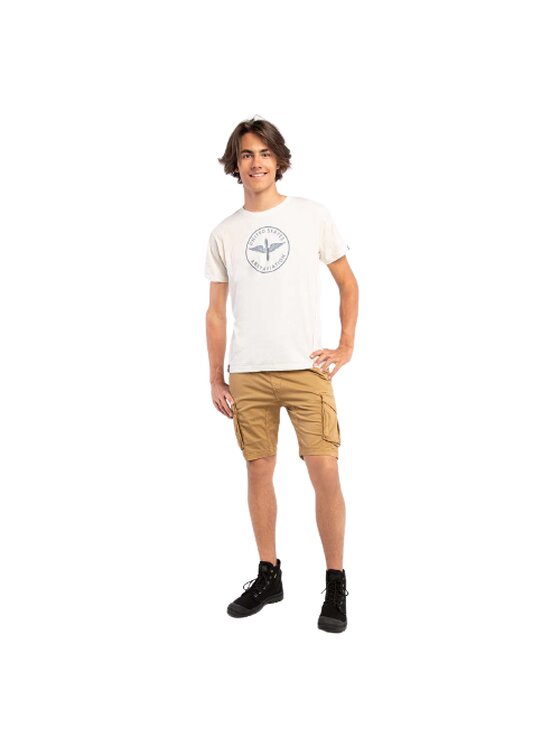 Alpha Industries Alpha Industries Šortky z materiálu Cotton Twill Jogger Short 106251-13 Barevná Classic Fit