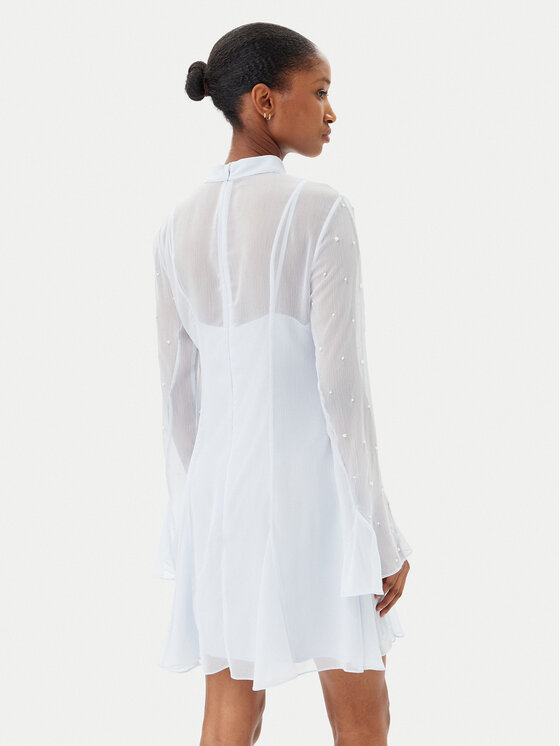 French Connection French Connection Rochie cocktail 71YBD Albastru celest Regular Fit