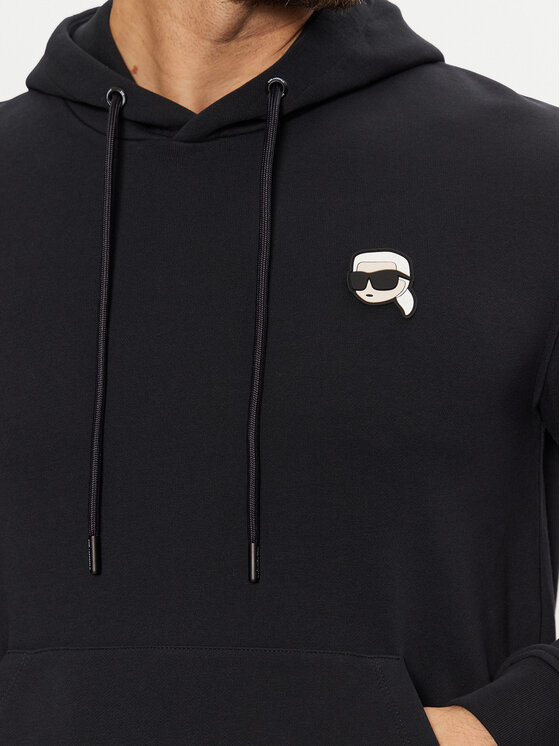 KARL LAGERFELD KARL LAGERFELD Mikina 705711 551900 Tmavomodrá Regular Fit