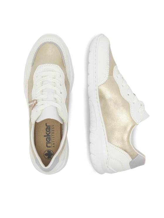 Rieker Rieker Halbschuhe L3201-80 Weiß