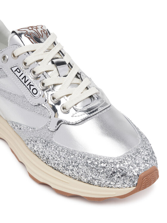 PINKO PINKO Sneakersy Zoe 03 SS0091T033 Srebrny