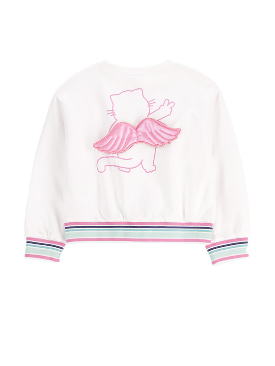 Coccodrillo Coccodrillo Sweatshirt WC5132101CGK Weiß Regular Fit