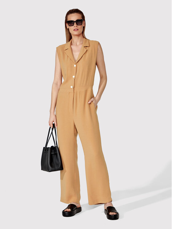 Simple Simple Overal KMD002 Hnědá Regular Fit