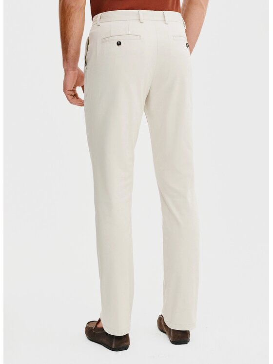 Pako Lorente Pako Lorente Spodnie materiałowe P25SF-WX-015 Beżowy Classic Fit