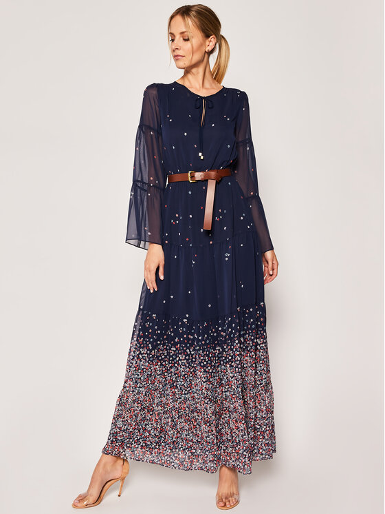 michael kors keyhole maxi dress