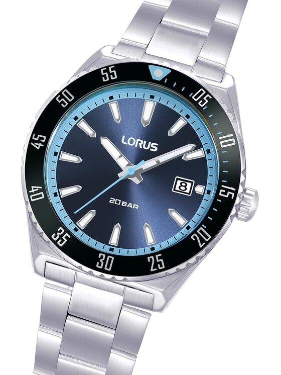 Lorus Lorus Hodinky RS957DX9 Strieborná