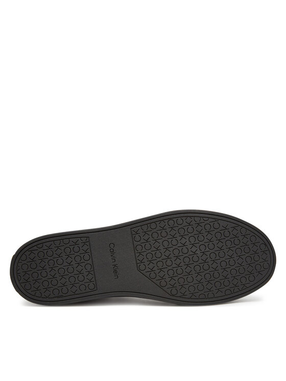 Calvin Klein Calvin Klein Sneakersy Clean Cup Low Lace Tape HM0HM01898 Czarny