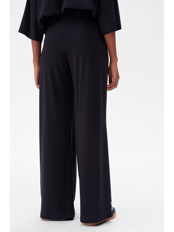 blue shadow blue shadow Spodnie damskie Tahira Czarny Regular Fit