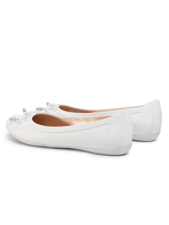 Geox Geox Μπαλαρίνες D Charlene B D02Y7B 000BC C1405 Λευκό