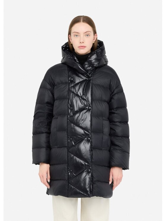 Liu Jo Liu Jo Kurtka damska TF5001T980422222 Czarny Loose Fit