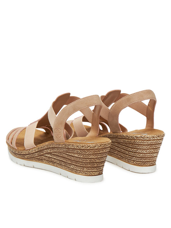 Rieker Rieker Sandalen 61913-31 Rosa