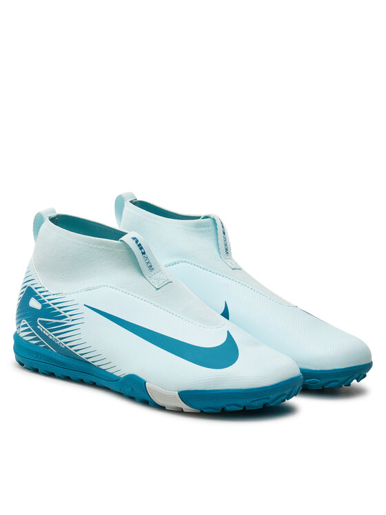 Nike Nike Ghete pentru fotbal Zoom Superfly 10 Academy Tf FQ8310 Albastru celest