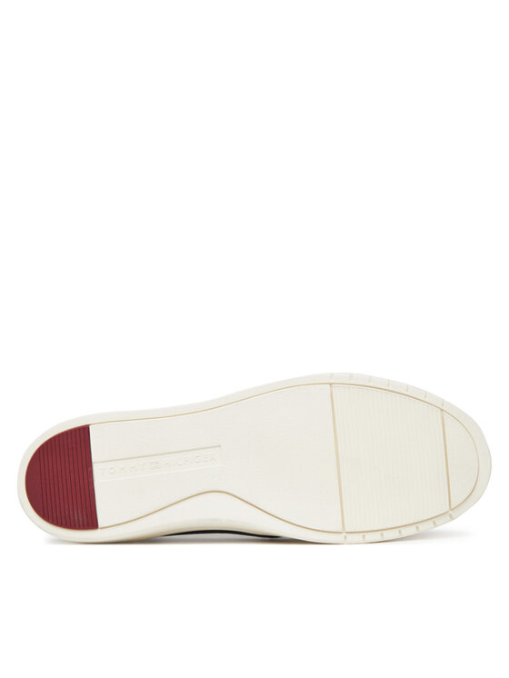 Tommy Hilfiger Tommy Hilfiger Cipele Modern Light Hybrid Suede Boat S FM0FM05352 Tamnoplava