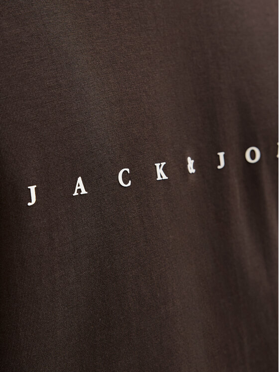 Jack&Jones Jack&Jones Majica Star 12234746 Rjava Relaxed Fit