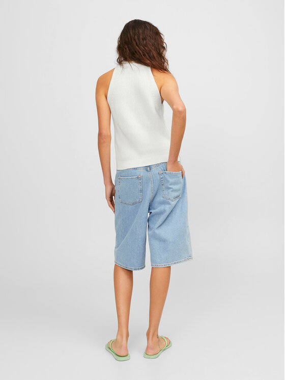 JJXX JJXX Bluza Zitta 12226992 Bela Slim Fit