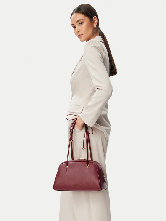 Furla Geantă Poppy M WB02109 BX4573 CN 4908S Roșu închis