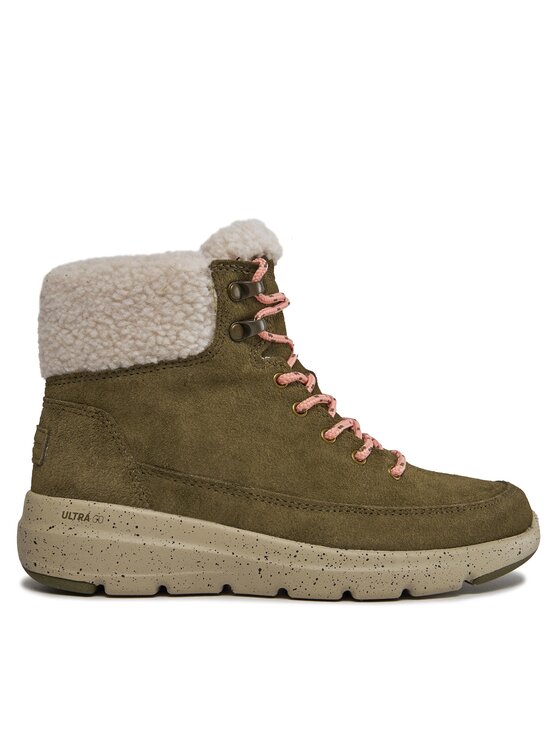 Skechers Skechers Ορειβατικά παπούτσια Glacial Ultra Woodsy 144175/OLV Πράσινο
