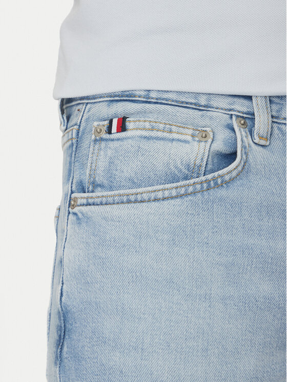Tommy Hilfiger Tommy Hilfiger Farmer Denton MW0MW38813 Kék Straight Fit