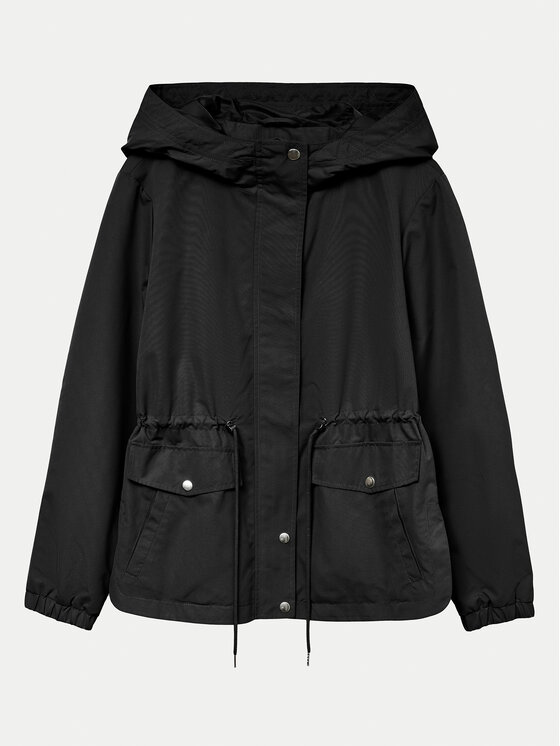 Vero Moda Vero Moda Куртка парка Paisley 10301577 Чорний Regular Fit