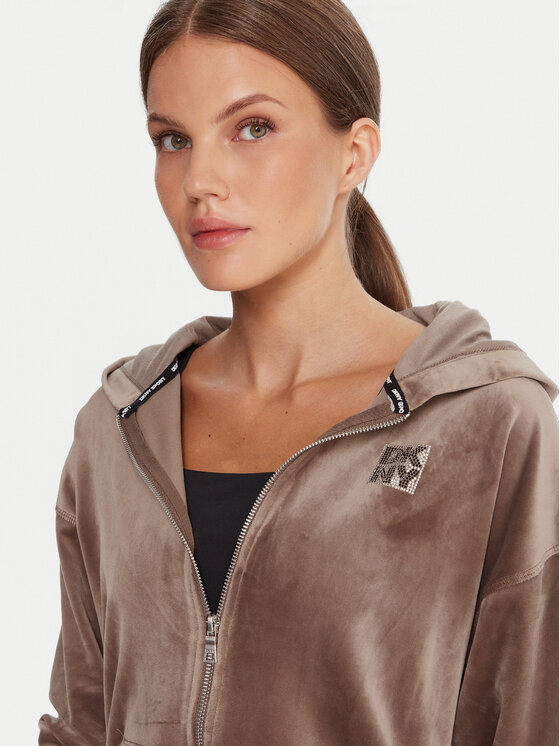 DKNY Sport DKNY Sport Mikina DP5J9642 Béžová Regular Fit