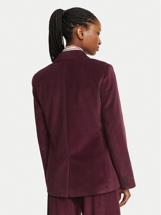 Weekend Max Mara Weekend Max Mara Marynarka Katanga 2625046012 Bordowy Regular Fit