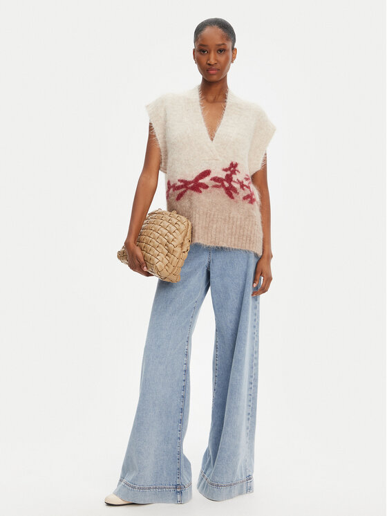 Munthe Munthe Светр Purulia 252160125272 Бежевий Loose Fit