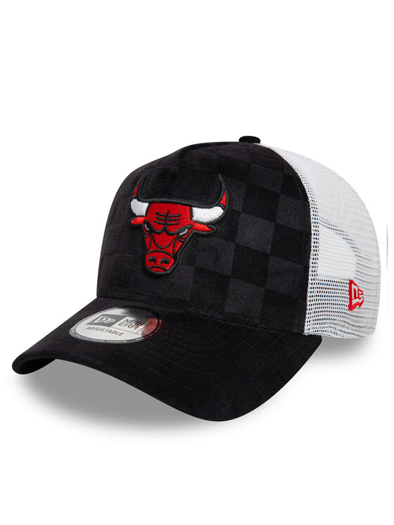 New Era New Era Cap Chicago Bulls Tonal Check 60595264 Schwarz