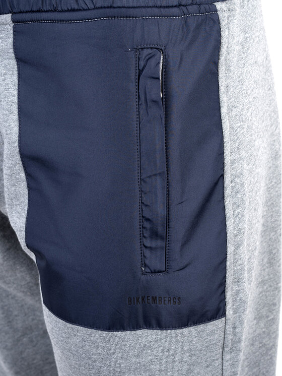 Bikkembergs Bikkembergs Παντελόνι υφασμάτινο C 1 013 80 M 3806 Σκούρο μπλε Regular Fit