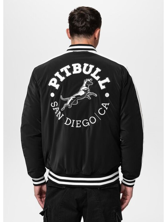 PITBULL PITBULL Kurtka przejściowa MANOLITO Czarny Regular Fit