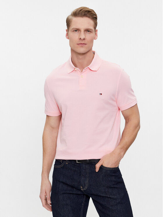 Tommy Hilfiger Tommy Hilfiger Polo 1985 MW0MW17770 Rosa Regular Fit