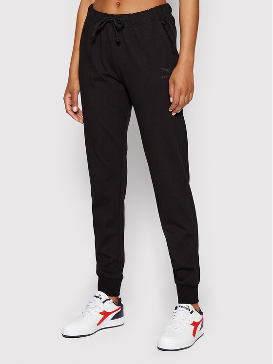 Diadora Diadora Долнище анцуг L.Cuff Core 102.178195 Черен Regular Fit