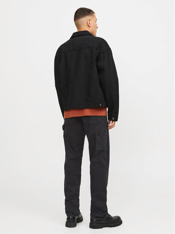 Jack&Jones Jack&Jones Traperice Eddie 12252802 Crna Loose Fit