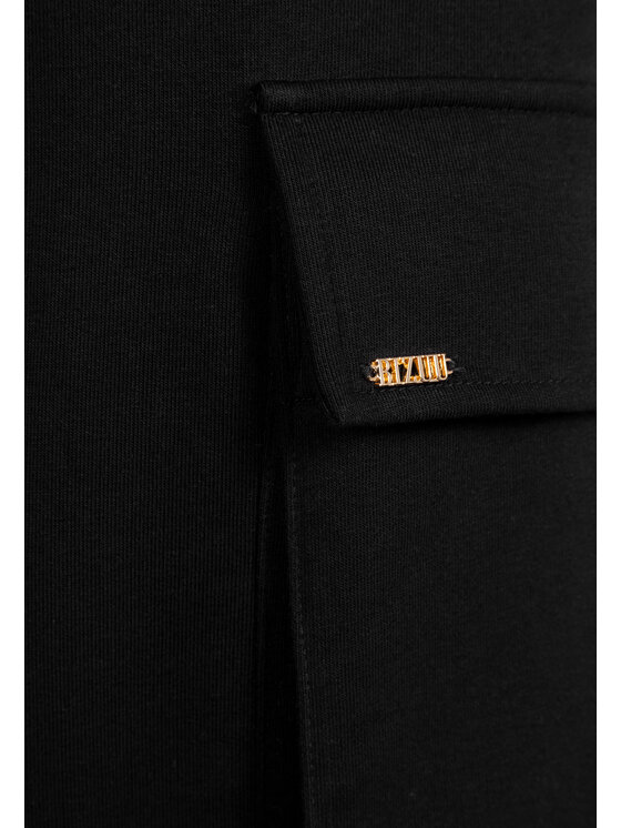 BIZUU BIZUU Spodnie damskie NIARI Czarny Standard Fit