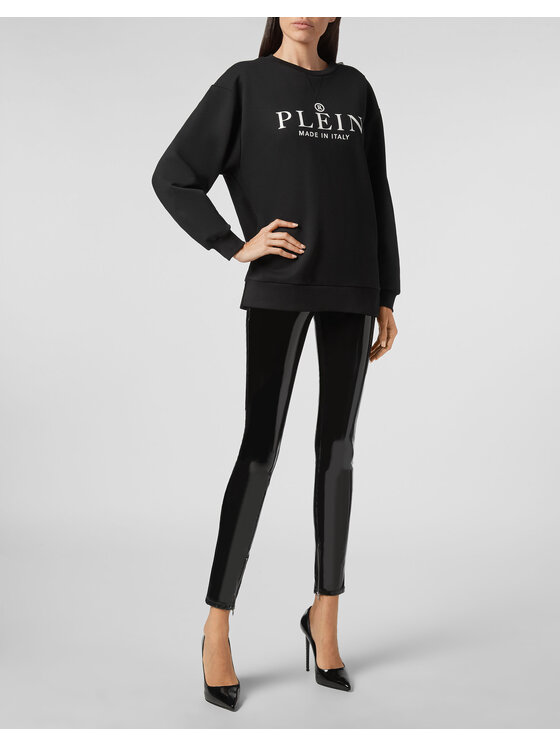PHILIPP PLEIN PHILIPP PLEIN Bluza 993 Czarny Regular Fit