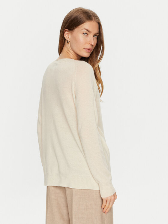 ViCOLO ViCOLO Pullover 22044S Écru Regular Fit