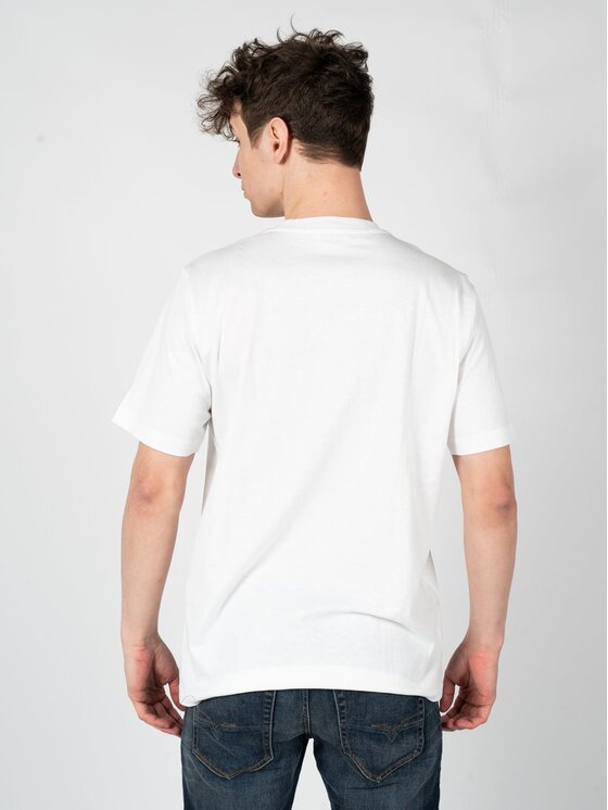 Diesel Diesel T-Shirt A03803-0BEAF Λευκό Regular Fit