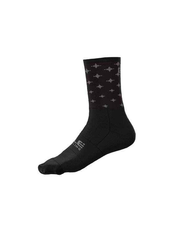 Skarpety unisex Alé Cycling, Czarny, Stars